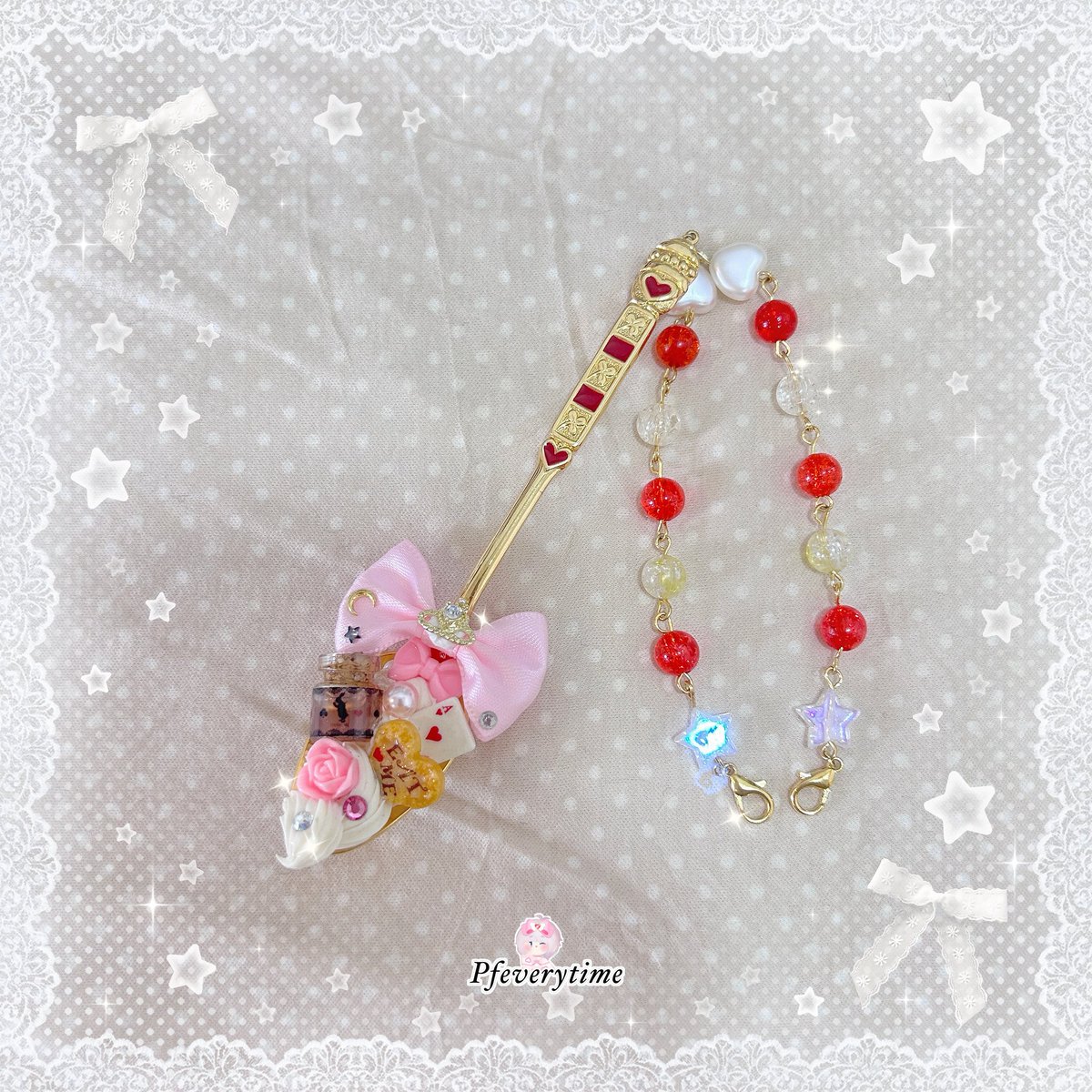 boonnype's tweet photo. พวงกุญแจ handmade 🥨🎀 

350฿ ส่งฟรี
สามารถปรับลูกปัดบางจุดได้นะคะ 
🍪🧁

 ໒꒰ྀི∩ ˃ ᵕ ˂ ∩꒱ྀི১ﾟ
อยากให้ทำแบบไหนเพิ่ม เสนอได้เลยน้า 🥺💖

#ส่งต่อเครื่องประดับ #กำไลลูกปัด #ส่งต่อpandora #ส่งต่อเสื้อผ้า #ส่งต่อคสอ #handmadejewelry https://t.co/CY4XyTqoDo