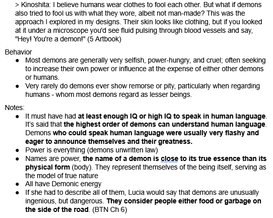 daily_nero4's tweet photo. /Since people want true Devil May Cry Demonology research and never research despite everything is in various DMC medias.

And thought that I'm lying well... Here's proof that you want. My own research doc from various medias that I gathered https://t.co/mzDtWPywrh