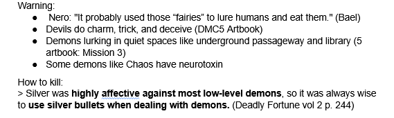 daily_nero4's tweet photo. /Since people want true Devil May Cry Demonology research and never research despite everything is in various DMC medias.

And thought that I'm lying well... Here's proof that you want. My own research doc from various medias that I gathered https://t.co/mzDtWPywrh
