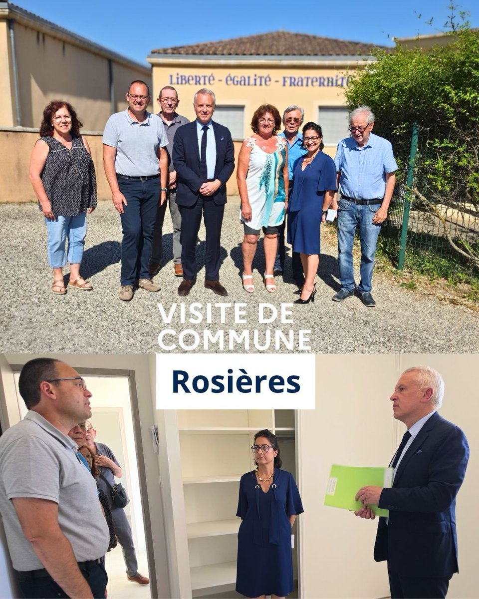 Image de Préfet de l'Ardèche - #SurleTerrain | Visite de projets communaux accompagnés par l’État 

Cet après-midi, Benoît Trévisan