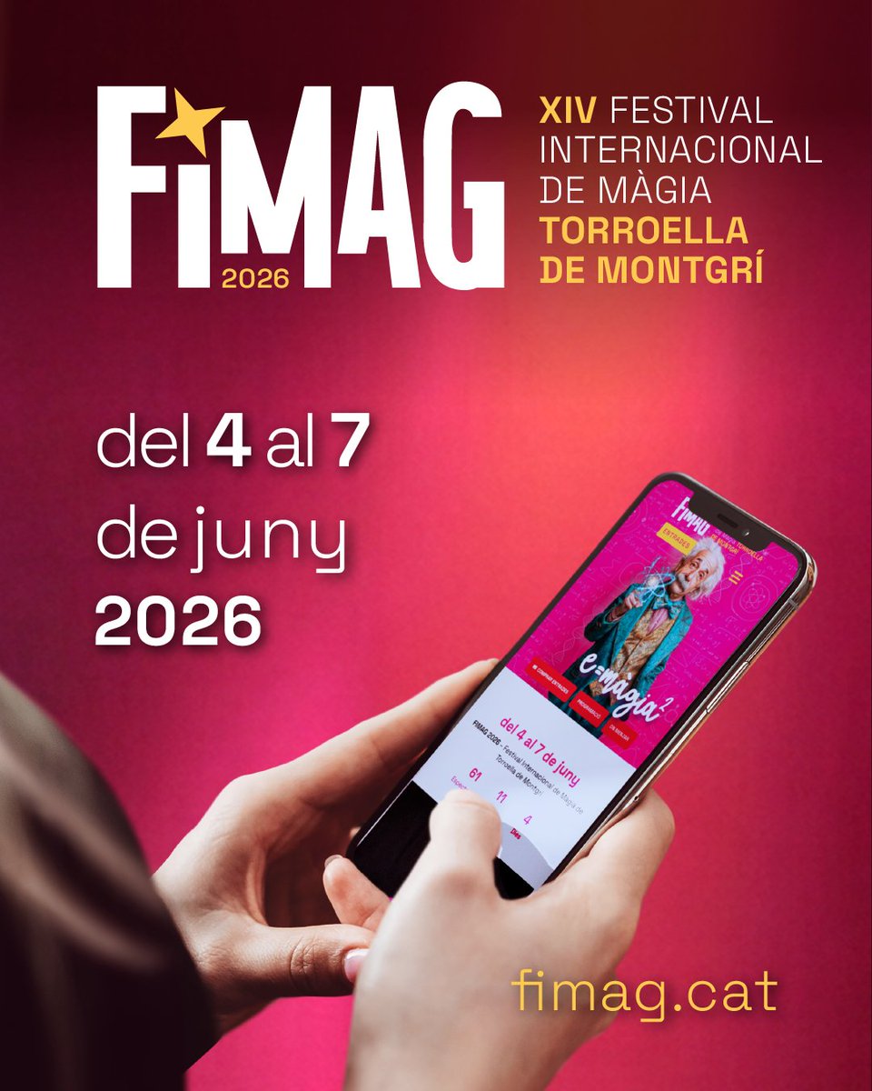 fimagmagia's tweet photo. 🤩 Vols viure una experiència realment màgica? 
El dijous 4, a les 21 h, a el El Descarat t’ofereix combinar un sopar deliciós i, després, un espectacle de màgia de prop amb Dani Daortiz, un dels millors artistes del món en la seva disciplina.

🫵 Reserva: https://t.co/hIpQXWQPCN https://t.co/OjelWdqrIx