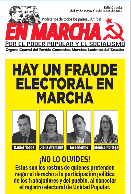 EnMarchaPCMLE's tweet photo. Te invitamos a leer y denunciar el fraude en marcha que vienen tramando Atamaint y Noboa
👇👇👇
https://t.co/XFBOBpvGrh https://t.co/KoUh35EQzW