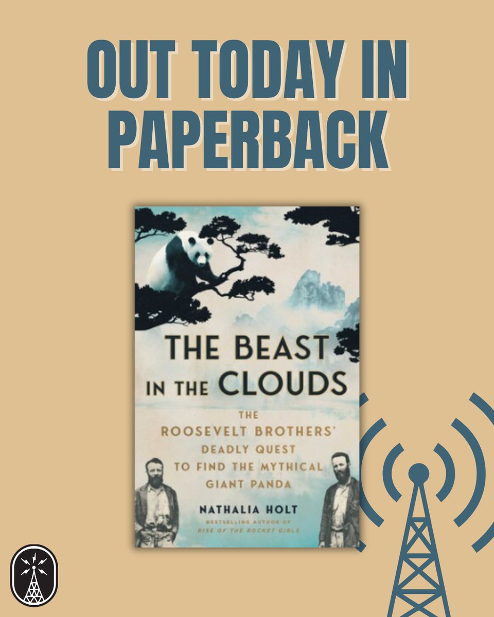 OneSignalPub's tweet photo. The Beast in the Clouds by @NathaliaHolt is now available in paperback!

“A thrilling work of history that’s wilder than fiction" (The Washington Post), this is the true story of the 1929 expedition that led to the discovery of the giant panda in the wild. Full of adventure, ambition, and survival, grab your copy to start reading today.
