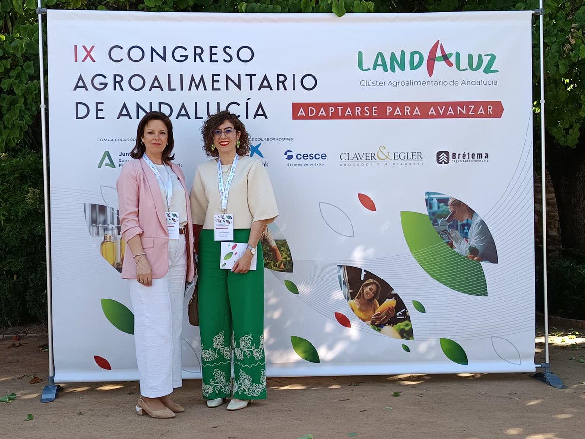 andaltec's tweet photo. 👥 Hoy el equipo de Andaltec ha estado presente en el IX Congreso Agroalimentario de Andalucía, organizado por @LANDALUZ_Asoc  en Granada, entidad de la que el Centro Tecnológico es asociado. 

#Andaltec #CongresoAgroAndalucia #SectorAgroalimentario #PackagingSostenible #LANDALUZ https://t.co/OrJP1myLRE