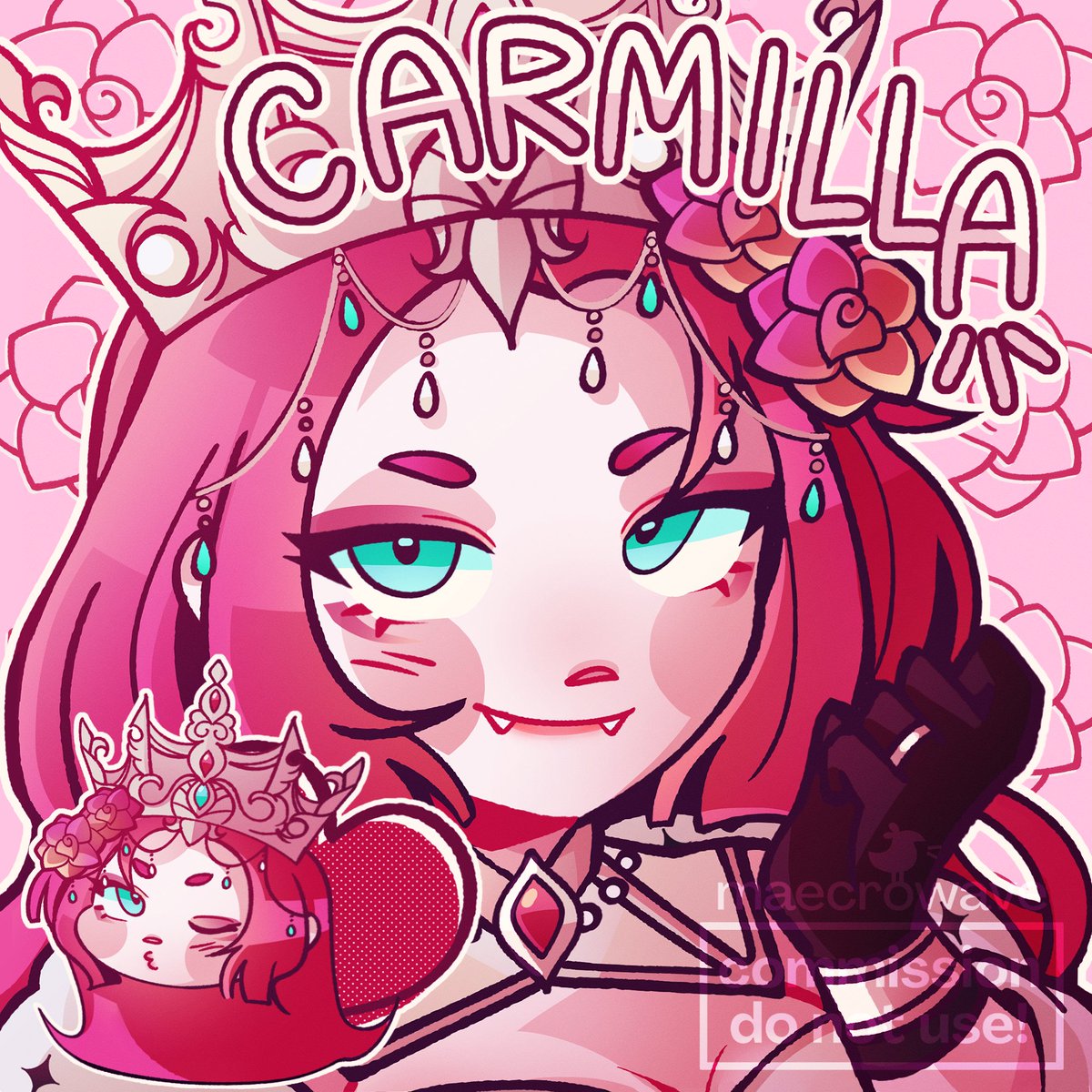 maecrowaved's tweet photo. matching rendered icon commissions for @_novaleo on VGen !! thank you so SO much for buying ;D 👑🌺💜

#VGenComm https://t.co/yA33hA3CLK