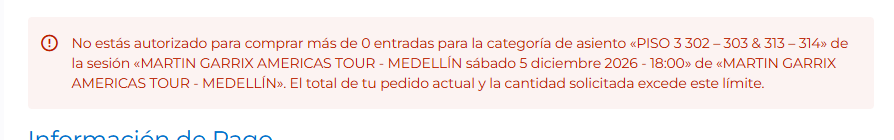 heler02's tweet photo. @Tuboletaoficial Arreglen la pagina... ¿como que solo puedo comprar 0 entradas? https://t.co/ZlYkrXmeOL