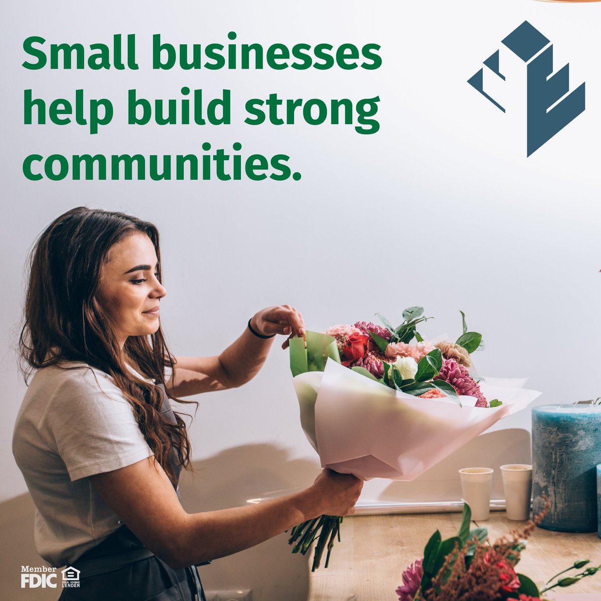 BankEquitable's tweet photo. When you shop local,  you’re supporting:
 ✔️ Local jobs and families
 ✔️ Community events and schools
 ✔️ Entrepreneurs 
 ✔️ A stronger local economy
Every purchase made at a small business has a ripple effect that   helps communities grow and thrive. https://t.co/z7fOx0Lp5p