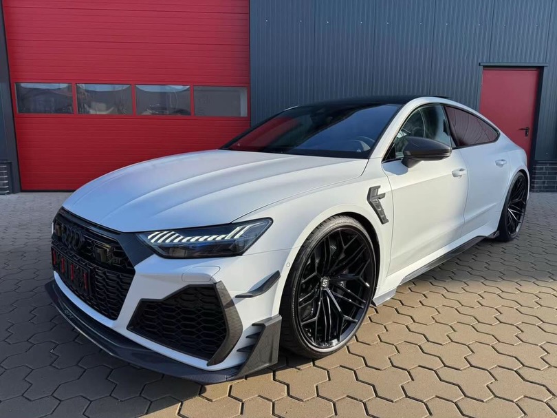 autochat360's tweet photo. The Audi RS7 ABT is what happens when aggression meets luxury 🔥🔥 https://t.co/14aUzaANC4