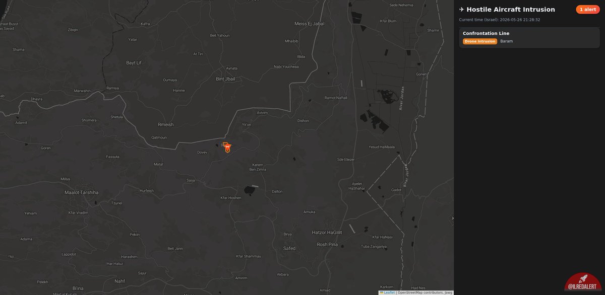 ️ Hostile Aircraft Intrusion [21:28:32] - 1 Alert: • Confrontation Line ...