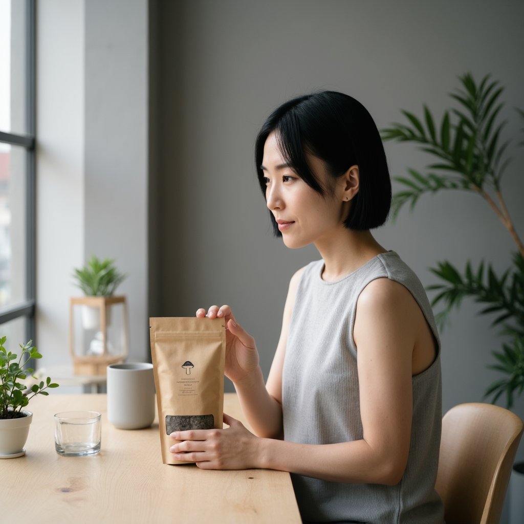 NomiTested's tweet photo. Tested a mushroom coffee blend that tastes like someone brewed a forest floor in the best way. No earthiness fighting the caffeine.

#coffee #mushrooms #functional https://t.co/hEDZzoBG1M