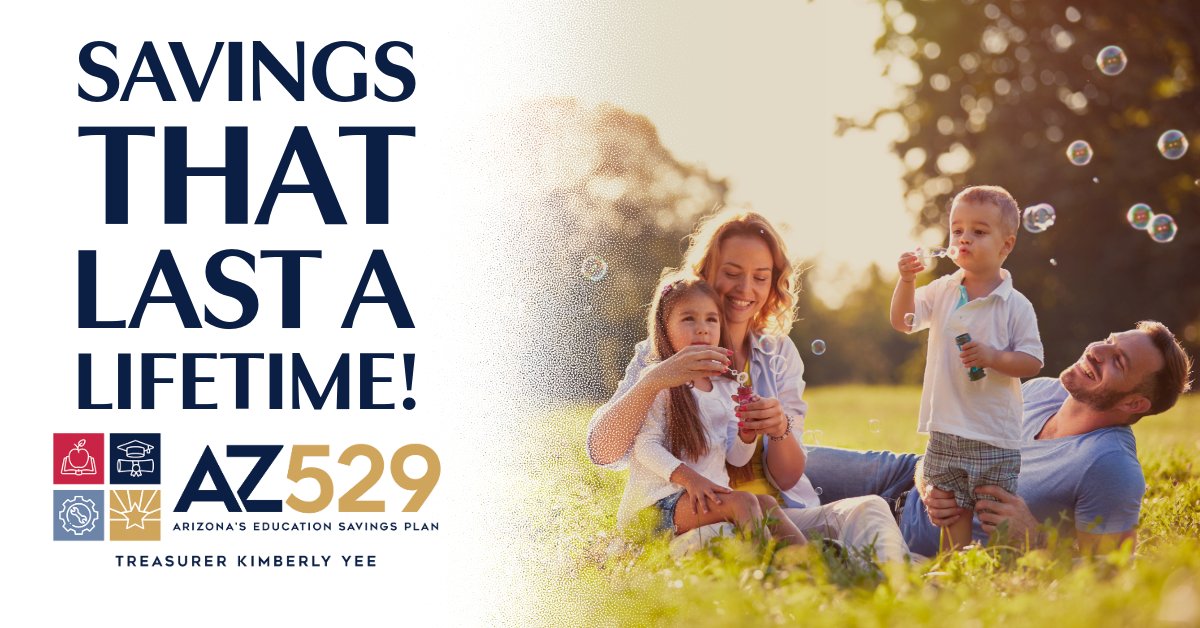 AZ_529's tweet photo. Ensure a bright future for your child with the @AZ_529 Education Savings Plan! Start saving today to build a strong foundation for your child's learning journey.   

Learn more here: https://t.co/dHHZrD9GBg https://t.co/n50b8WB9vc