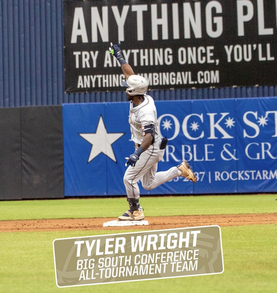 CarProspects's tweet photo. Congratulations to @TylerWright75 on making the @BigSouthSports All Tournament Team! #GoBucs #prospects https://t.co/62x7B3C6Rt