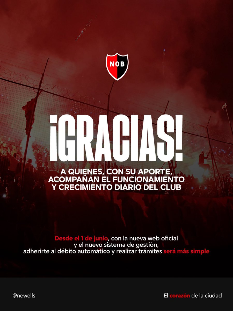 Newell’s Old Boys tweet media