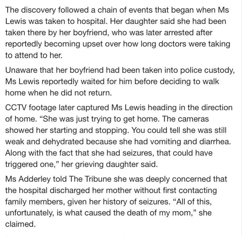 HerMajesty242's tweet photo. Oh man, so many missed steps. God Rest her soul. 😞🙏🏾 https://t.co/Dszvo4LCm5