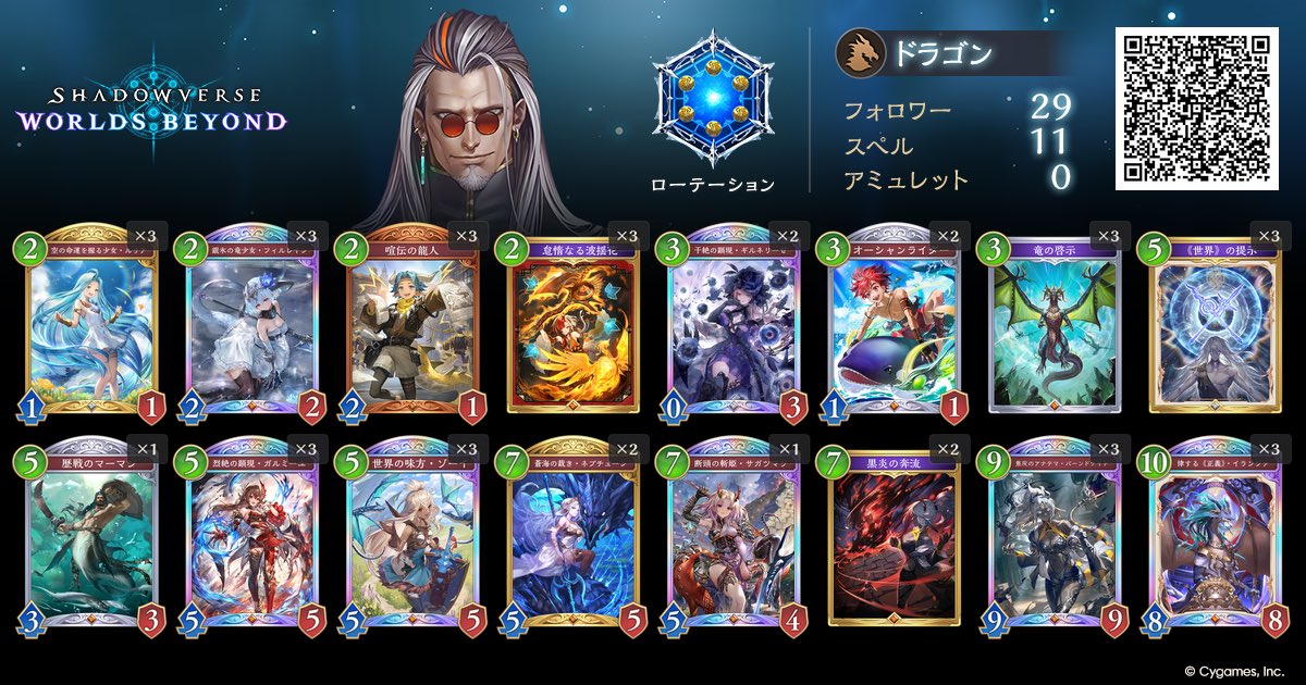 rezeus22's tweet photo. グランプリ優勝したマーマンドラゴンです

#シャドバ https://t.co/PKPJhumFEW