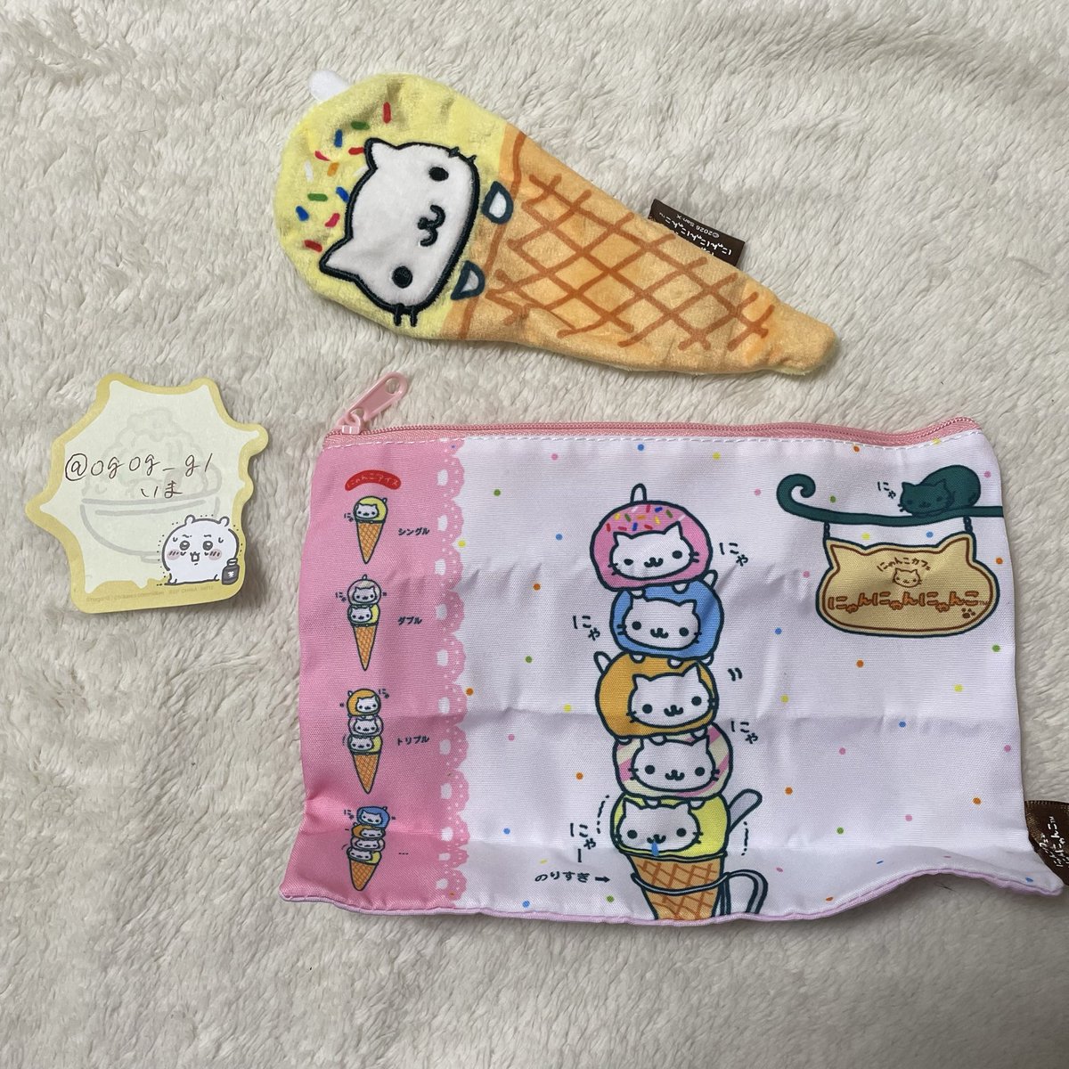 ogog_g1's tweet photo. @null
にゃんにゃんにゃんこ にゃんこカフェ アソートコレクション ガチャガチャ カプセルトイ 交換

⭐︎譲
スクエアポーチ
にゃんこアイスポーチ

⭐︎求💖
BIG巾着
フタつきポーチ

郵送での交換
お気軽にお声がけお待ちしております🙇🏻‍♀️ https://t.co/X4jkdoUhnF