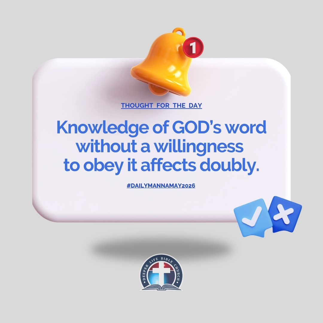 Fhatty007's tweet photo. "Blessed is he that readeth, and they that hear the words of this prophecy, and keep those things which are written therein: for the time is at hand."  – Revelation 1:3 

#DailyManna
#May262026 https://t.co/QoKCihXvei