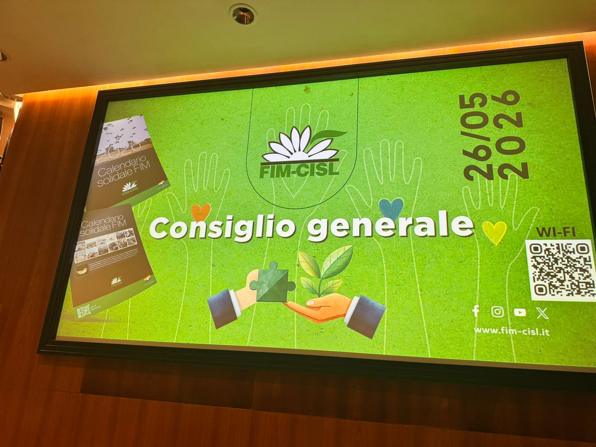 FimCislPuglia's tweet photo. FIM CISL: Competenza, partecipazione e responsabilità per il lavoro di domani. 
A Roma, Consiglio Generale Nazionale della @FIMCislStampa 
Nel suo intervento il Seg. Gen. della @FimCislPuglia @MicheleTamburra ha sottolineato l’importanza della contrattazione di secondo livello. https://t.co/hEnAqJTLVN