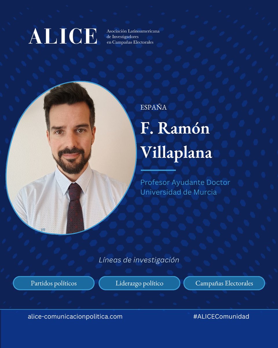 ALICE_compol's tweet photo. ¿Sabías que la digitalización está transformando el liderazgo político? 🌐 Descubre el trabajo de F. Ramón Villaplana sobre cómo conectar con el electorado en la era digital. Únete a la conversación. #ALICEComunidad #Digitalización https://t.co/6ySMPmljbl