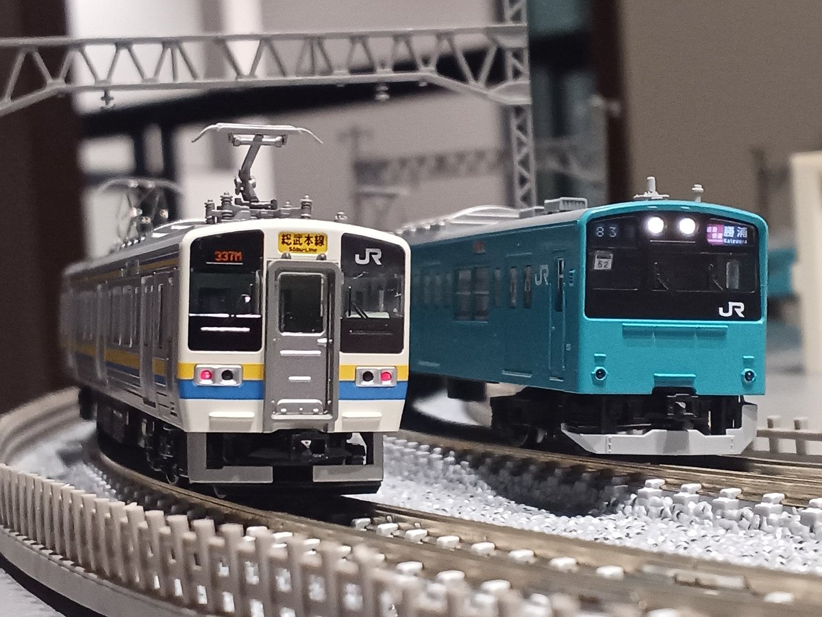 bean_8104's tweet photo. 前パン大好きなのでKATO211系房総色導入。ゲテモノ感がたまりません。
大手メーカーがこういった変わり種を出してくれるのは嬉しい。
現状201系しか並べられるものがないので千葉界隈の車両を充実させていきたいです。 https://t.co/OexoM4NeNz