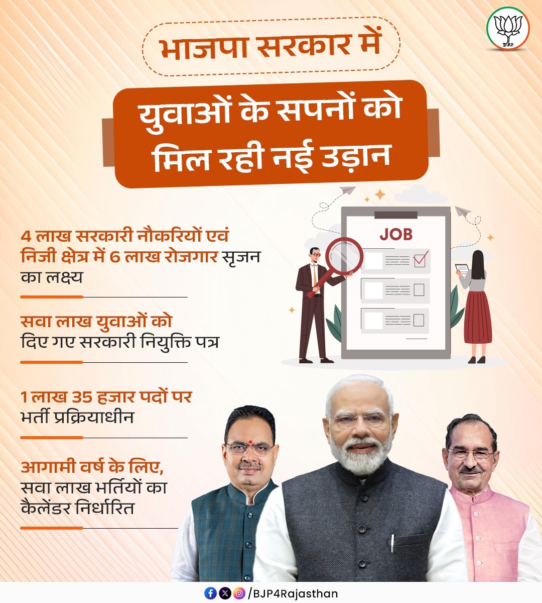 BJP Rajasthan tweet media