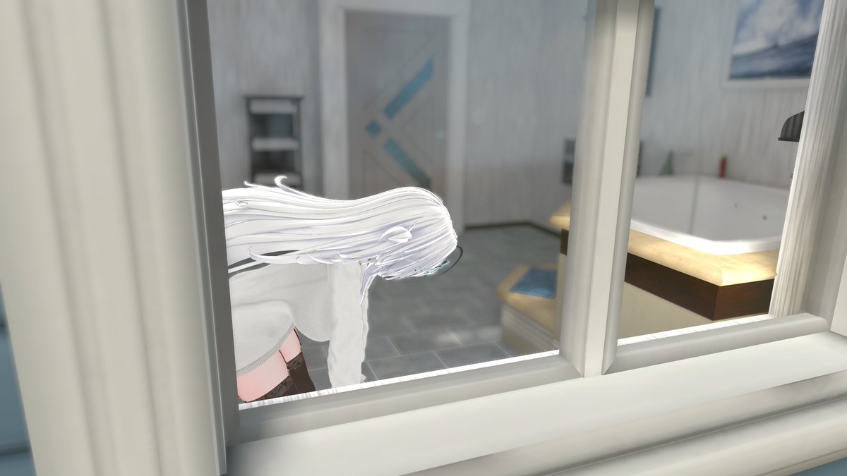 marianj_vrc's tweet photo. おはよー！
隣の家の着替えが･･･的な･･･
覗きは厳禁！！
#VRChat #MBShop https://t.co/egWn315ACg