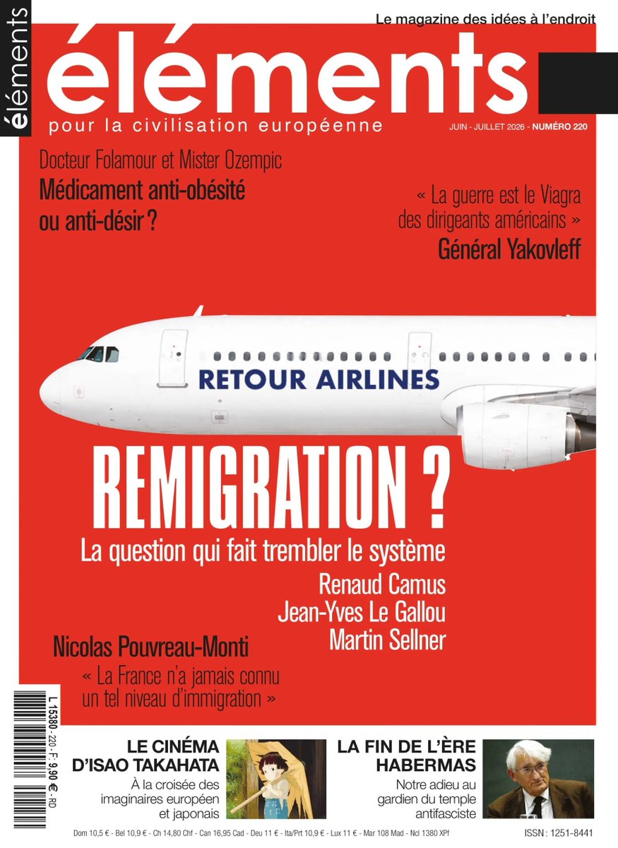 Revue éléments tweet media