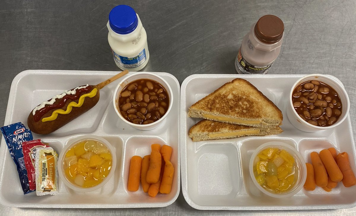 mmeraz08's tweet photo. Our Mustangs Lunch Menu for today!!

#SISD #ALLIN https://t.co/5X9pHI2QA6