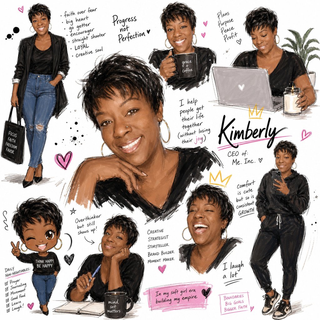 YawehsDaughter's tweet photo. Rebuilding. Re‑emerging. Re‑introducing myself.

This sketch captures the mix: executive clarity, creative spirit, &amp; a little playful chaos. New season. New opportunities. Same grounded core.

#CalmInTheChaos #CareerPivot #LeadershipEnergy #BlackExcellence #NextChapter #Open2Work https://t.co/bJsEkeRflQ