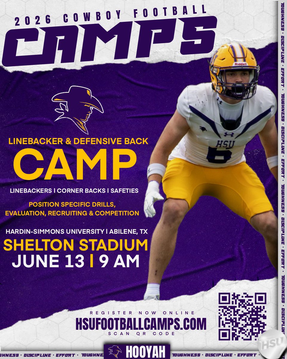Hardin-Simmons Cowboy Football tweet media