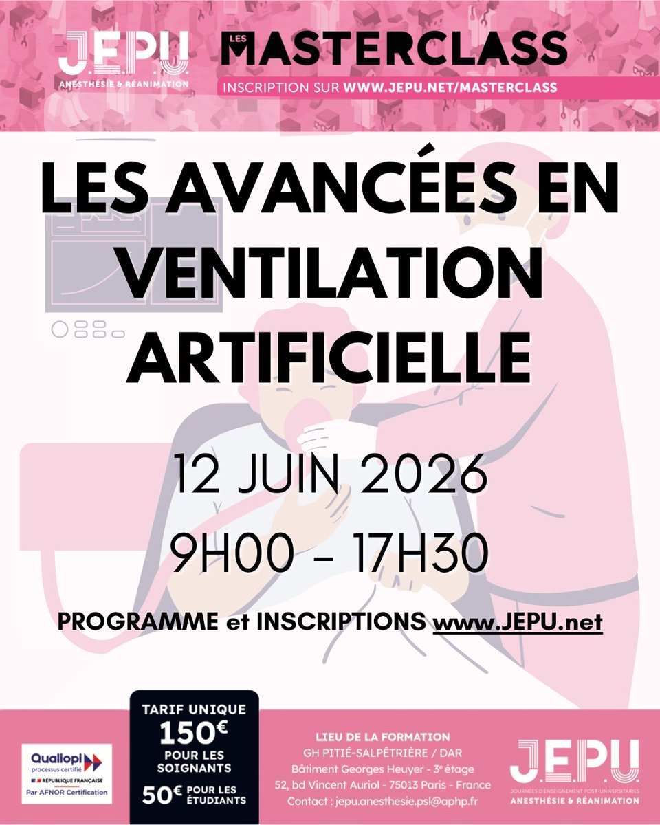 Les MASTERCLASS des J.E.P.U. tweet media