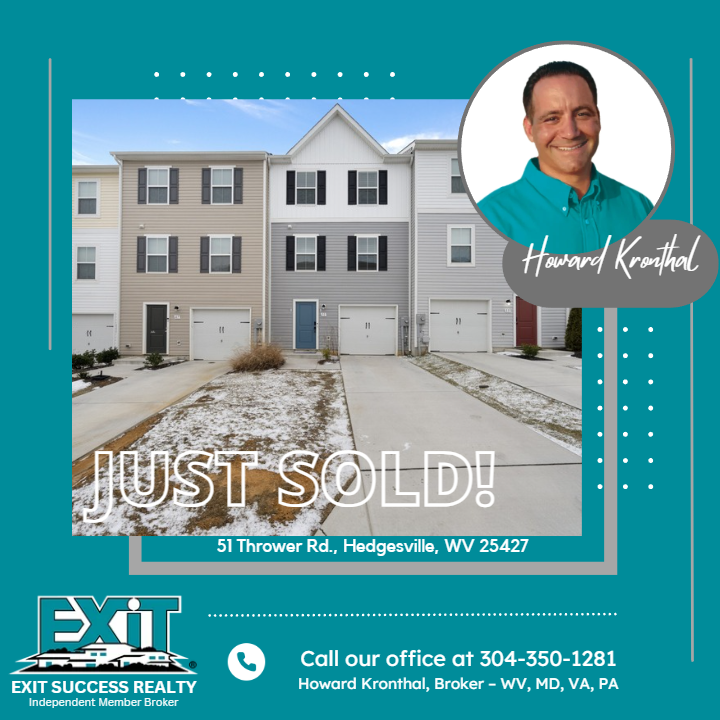 EXITSuccessWV's tweet photo. ✨ JUST SOLD! ✨

51 Thrower Rd., Hedgesville, WV 25427

Call EXIT Success Realty at 304-350-1281 for all your real estate needs.

#icanhelpyoubuy #Icanhelpyousell #EXITSuccess #EXITSuccessWV #EXITwithSuccess #WhereSuccessHappens #justsold #happyclients #SoldIT #UnderContract https://t.co/g2T5wujM1x