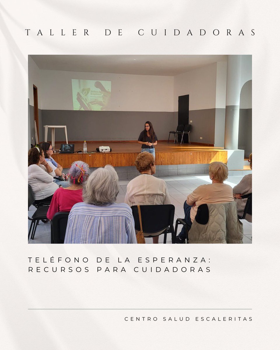EscaleritasCS's tweet photo. Tarde de cuidadoras https://t.co/I3UUsLn0fx