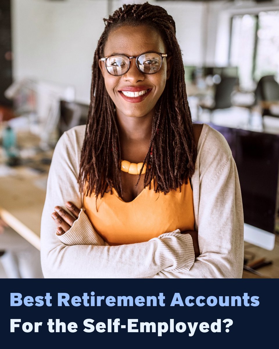 TheIRAFinancial's tweet photo. Self-employed professionals have access to some of the most powerful retirement plans available, but picking the wrong one can mean leaving tens of thousands in tax savings on the table every year.

We broke down the top options so you can find the one that works best for your situation.  
Check out the full blog: https://t.co/Z7T4sUMcqD