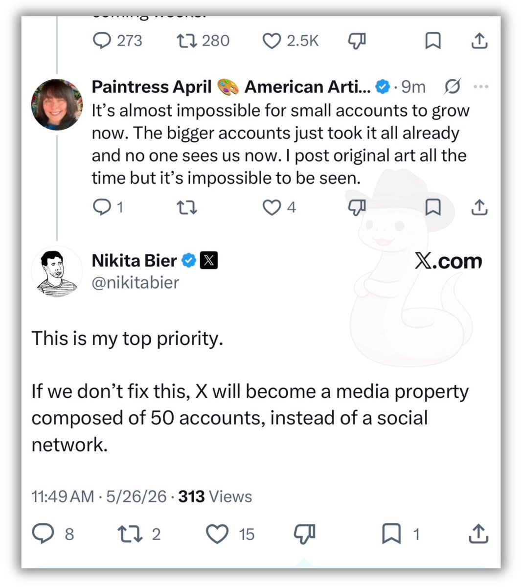 The White Snake tweet media
