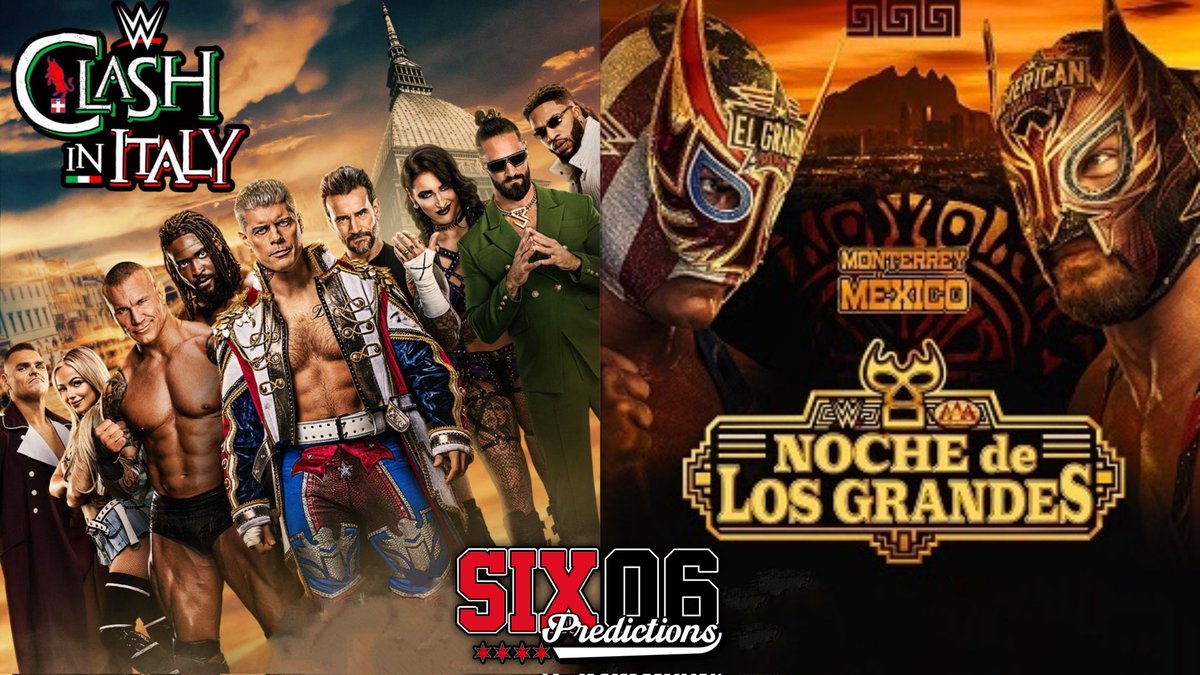 SESvince's tweet photo. 🚨LIVE DROP🚨

Join @RylanWallop and I later today on the @Six06Universe YouTube channel for our #WWEClash and #AAANocheDeLosGrandes Predictions!!

We'll be live @ 4:35pm Chicago Standard Time / 5:35pm EST

Click the 🔗 below 👇🏻 &amp; hit the 🔔
🟥https://t.co/1FETYsafam https://t.co/Pf9r0ndC84