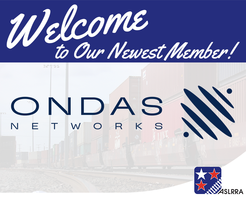 ASLRRA's tweet photo. Welcome to new member Ondas Networks!

@OndasNetworks develops proprietary, software-based wireless technology that helps short line and regional railroads modernize legacy communications infrastructure and extend reliable connectivity across their networks. Its multi-patented FullMAX™ platform, built on the IEEE 802.16 standard, enables applications such as real-time wayside monitoring, predictive maintenance, and improved operational visibility using spectrum railroads already own.

https://t.co/7mZhfeFA0X