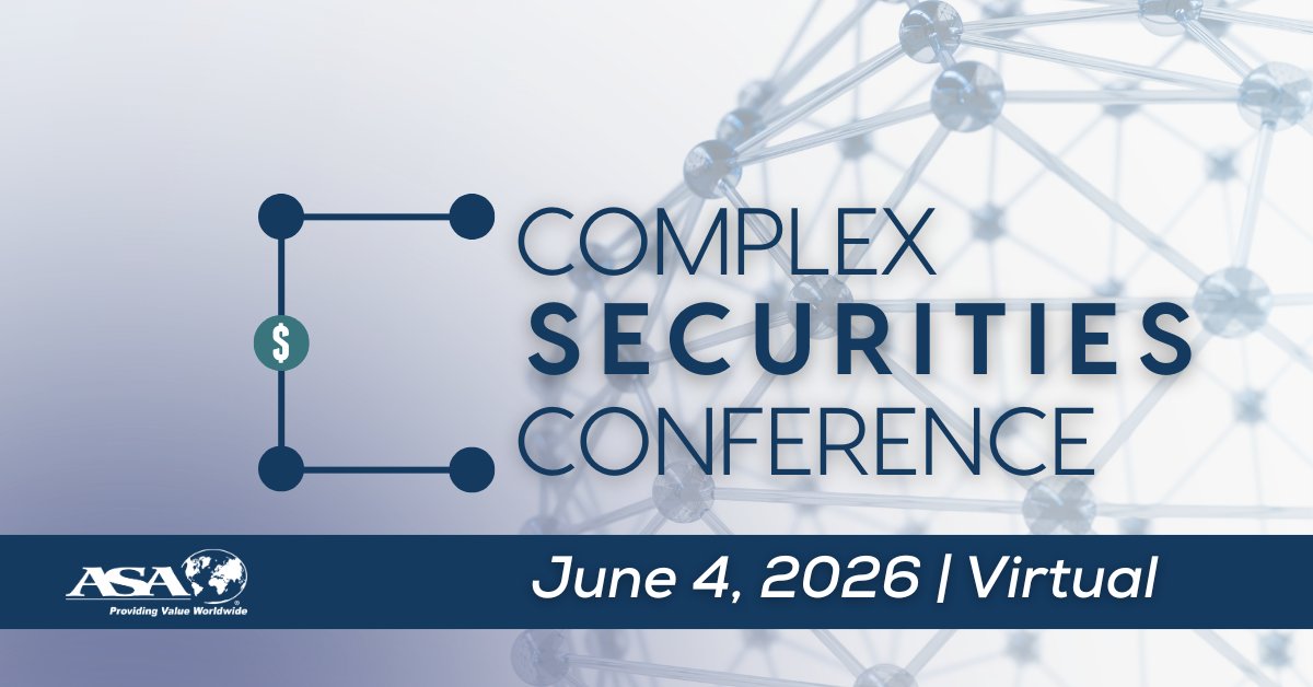 ASAappraisers's tweet photo. Valuation is getting more complex—fast. From AI-driven deals to hybrid instruments and OPM scrutiny, expectations are rising. Join the ASA Complex Securities Conference (June 4) for practical insights you can apply immediately: https://t.co/HFqoHYYYD6

#ASAAppraisers #ASABV https://t.co/wGxBCj2w4W