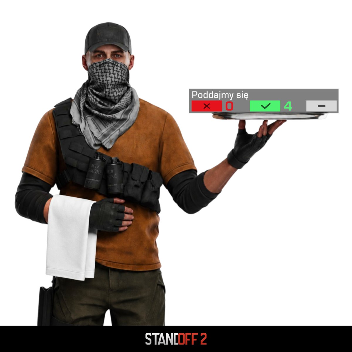 StandOff2PL's tweet photo. Twoje ziomki po pierwszej rundzie:
---
Nie, nie poddajemy się! Lecimy z... no wiecie z czym ~Anita https://t.co/GFQgiboHwO