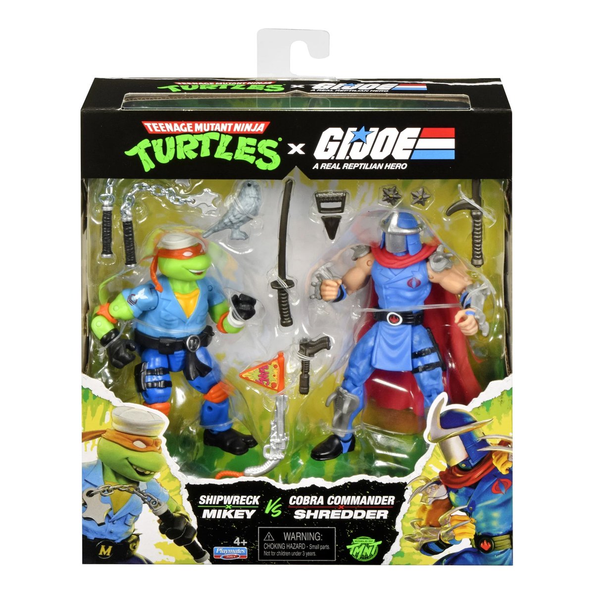 New Playmates Teenage Mutant Ninja Turtles x G.I. Joe preorders