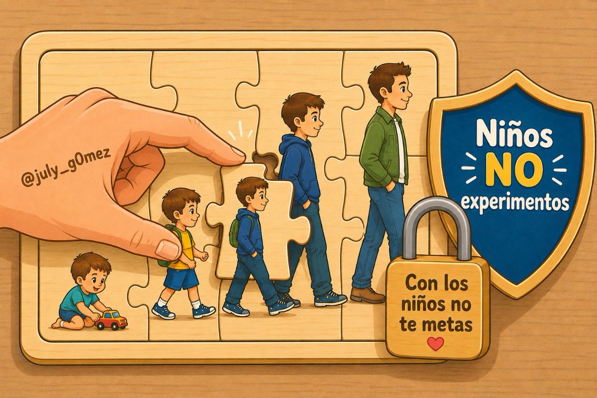 July_G0mez's tweet photo. ¡Proteger a los menores de la hormonización temprana es un deber moral!

La protección integral de los derechos de la infancia exige detener cualquier procedimiento médico de hormonización en pacientes menores de edad.

 #NiñosNoExperimentos https://t.co/a2XiIyc8sR