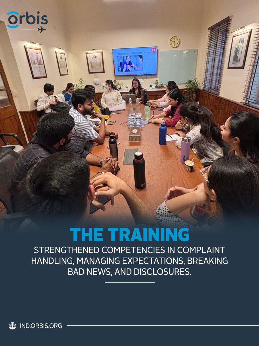 IndiaOrbis's tweet photo. The 2-day PCE Training of Trainers program at SCEH Delhi strengthened ophthalmologists’ patient communication skills through role-plays and real-time scenarios. Thanks to Dr. Neha, Dr. Namita, Dr. Nikunj, Dr. Nupur, Dr. Shayana, Dr. Indu Arneja, FHMD, Ms. Jyotsana &amp; Dr. Umang. https://t.co/EIOenWUYlk