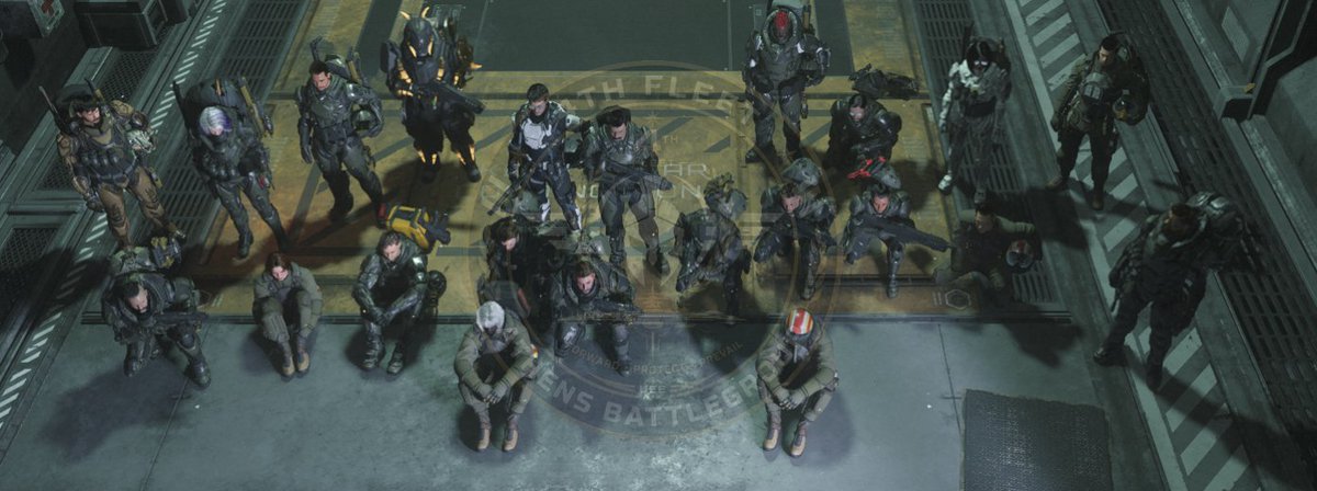 UNSCBGA's tweet photo. 30 minutes before stepping off for the PAF Site assault.

Marines, pilots, and crewmen from across 4th Fleet, Athens Battlegroup preparing for coordinated ground and fleet operations deep inside hostile territory.

No randoms. No chaos. Just organized operations and people committed to the mission.

#StarCitizen #StarCitizenOrg #UEE #Milsim #RSI #SpaceSim