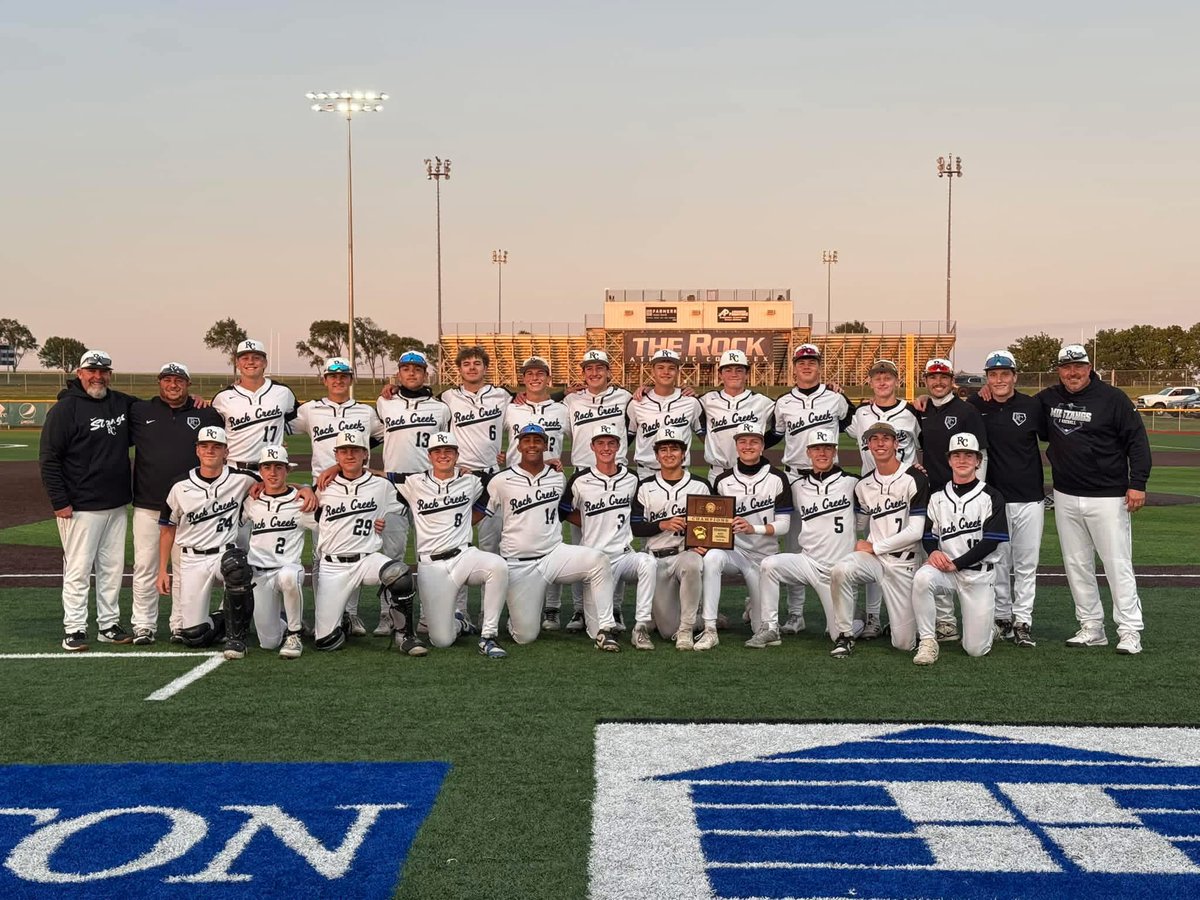 RockCreekBsbl's tweet photo. Not the finish we hoped for this season, but I’m so proud of this group. Our 6 seniors have left their mark and continued a tradition of excellence in our program. All 6 are tremendous young men that are going to do great things in life. To the guys we return, it’s time to work! https://t.co/3ObXVwJe4m