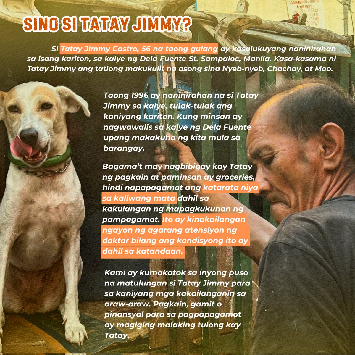 ararararor's tweet photo. 📢 PANAWAGAN PARA SA DONASYON PARA KAY TATAY JIMMY

Magandang Araw!

Kami po ay third-year college journalism students mula sa Polytechnic University of the Philippines. Bilang bahagi ng gawain sa aming asignaturang "Broadcast Journalism" kami ay https://t.co/yAq6lhonga
