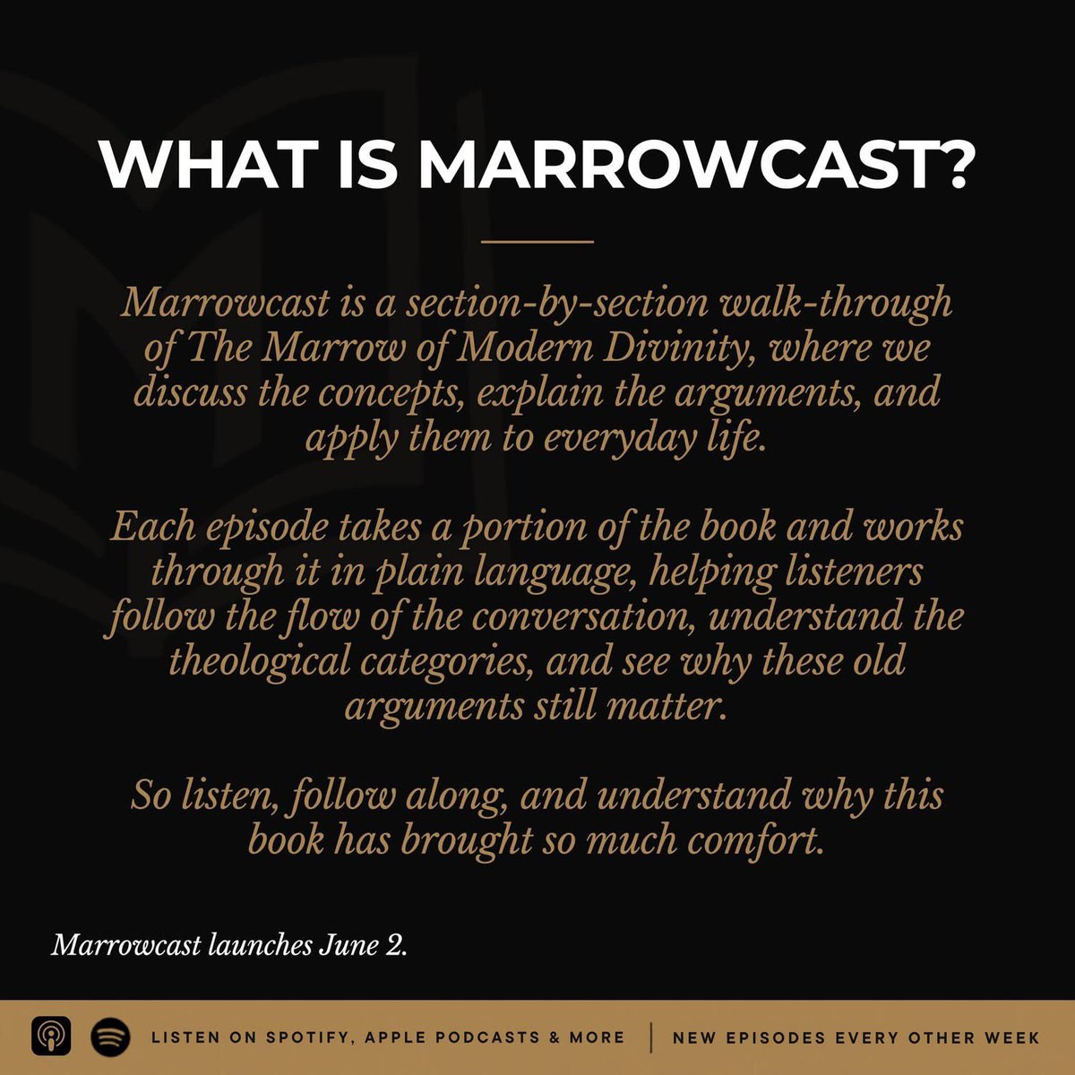 Marrowcast tweet media