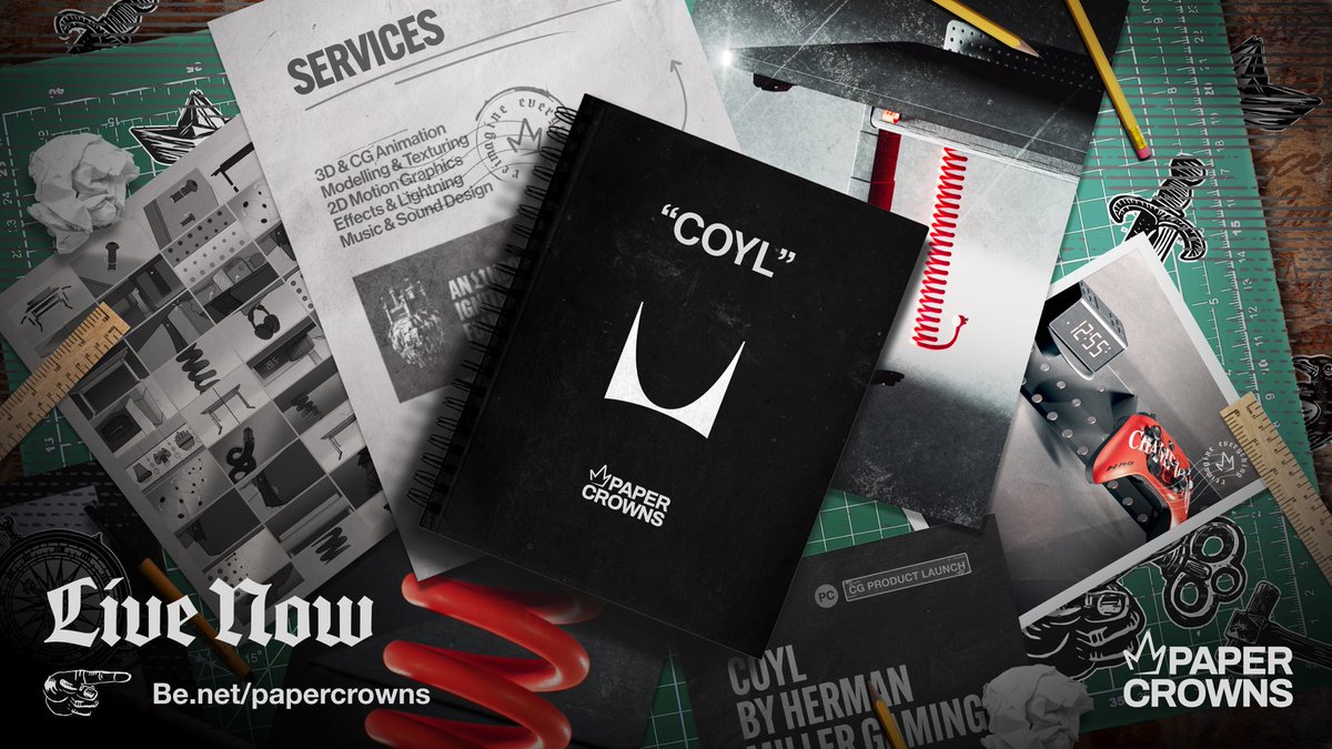 papercrowns's tweet photo. A deeper look into the COYL launch campaign we developed for Herman Miller Gaming.

Built entirely in CG, the project was designed to spotlight the desk’s modular system, precision movement, and signature red coiled cable through a cinematic product experience.

Case Study -> https://t.co/m6Yjzn6Exr