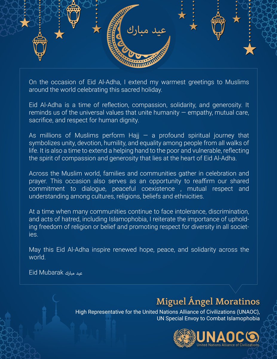 UNAOC - United Nations Alliance of Civilizations tweet media