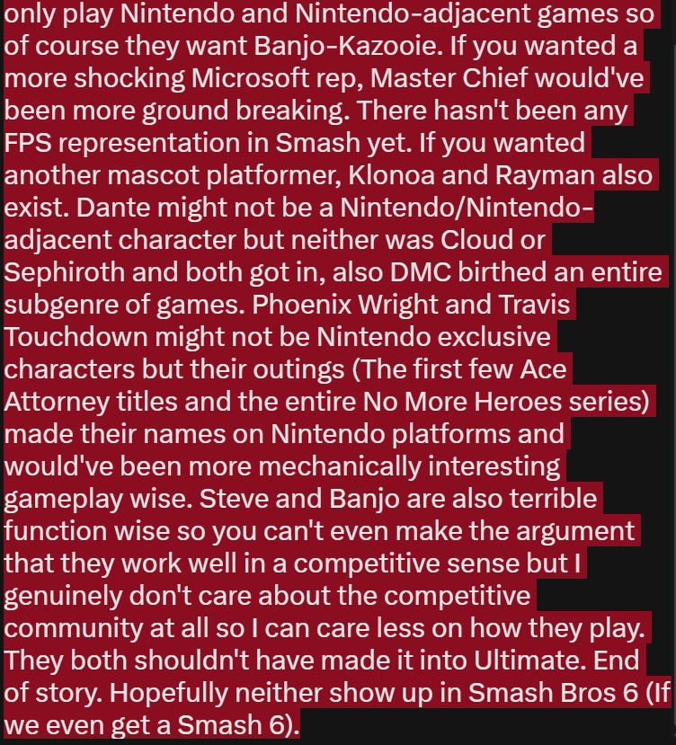 Smash Bros Confessions tweet media