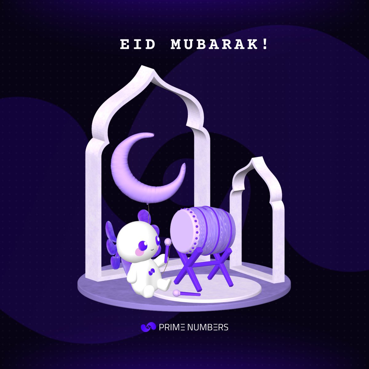 PrimeNumbersFi's tweet photo. As we celebrate Eid, may this special occasion bring peace, reflection, and renewed purpose, along with prosperity and meaningful moments for you and your loved ones.

Eid Mubarak from all of us at Prime Numbers Labs! https://t.co/trG2LoNyry